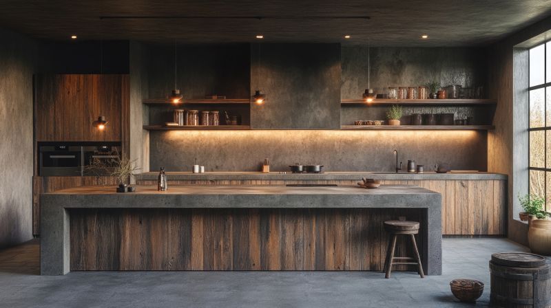 Cement Countertop Installation in Marin County, CA