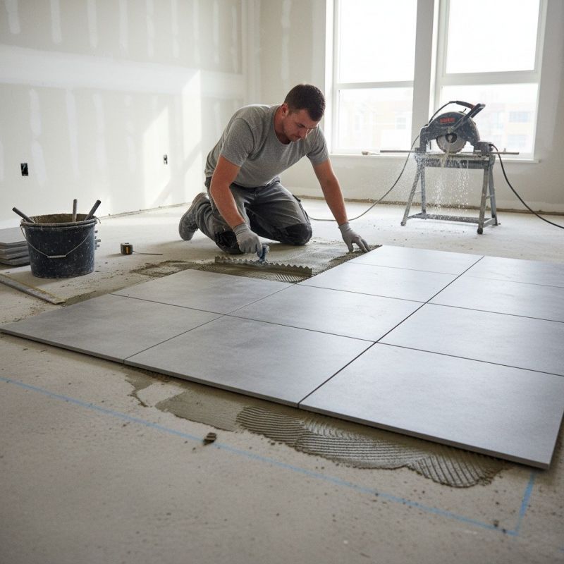 Restroom Floor Replacement in Frederick, MD